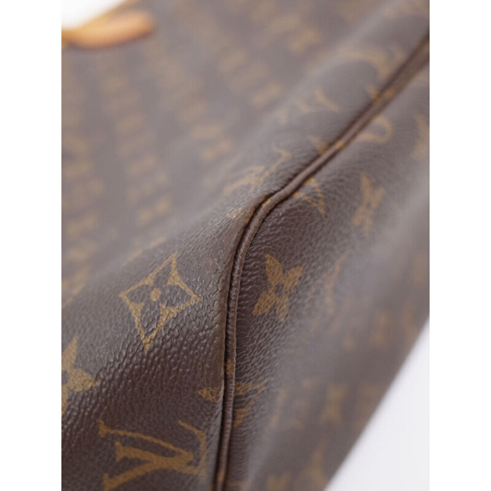 Louis Vuitton Monogram Leather Brown Neverfull Tote Bag - Picture 4 of 8